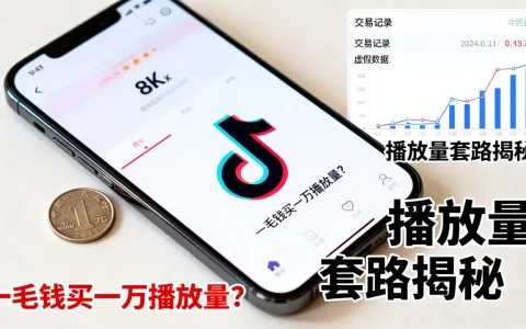 抖音一毛钱真能买到一万播放量吗？，是什么套路