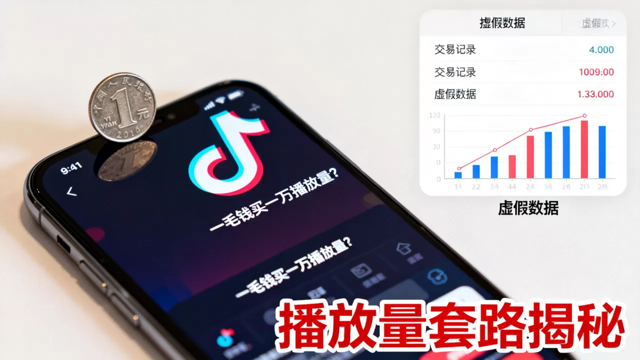 抖音一毛钱真能买到一万播放量吗?,是什么套路 抖音一毛钱真能买到一万播放量吗?,是什么套路