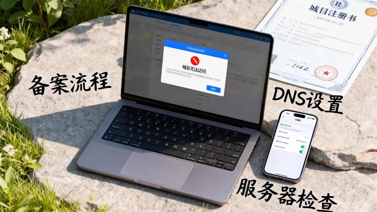 未备案域名打不开怎么办,快速解决方法有哪些? 未备案域名打不开怎么办,快速解决方法有哪些?