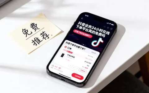 抖音业务24小时在线下单平台真的免费吗，抖音下单平台哪个好？
