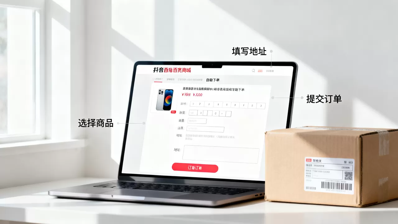 抖音百货商城自助下单网站怎么用,下单后多久发货? 抖音百货商城自助下单网站怎么用,下单后多久发货?