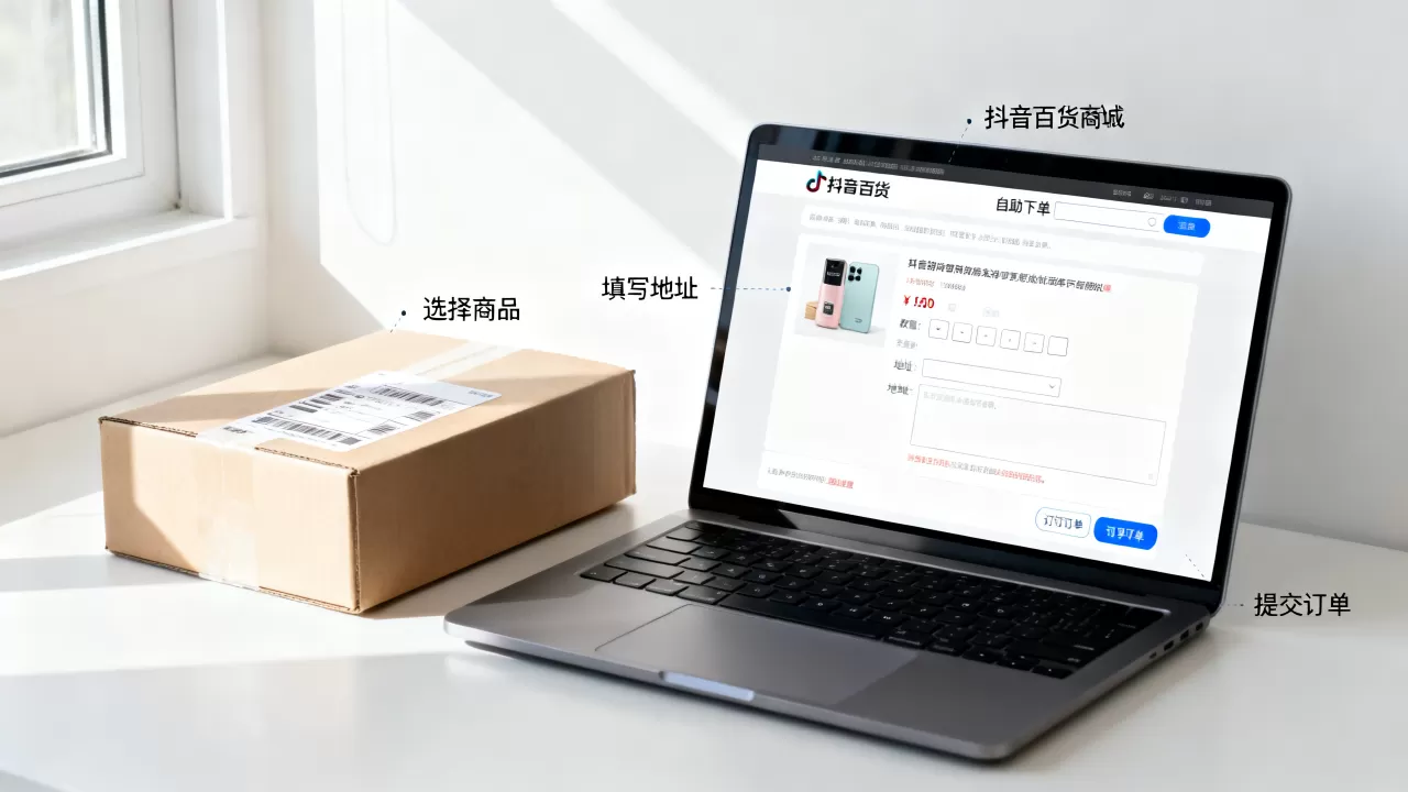 抖音百货商城自助下单网站怎么用,下单后多久发货? 抖音百货商城自助下单网站怎么用,下单后多久发货?