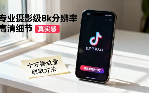 抖音低价下单平台入口在哪，十万播放量怎么刷？