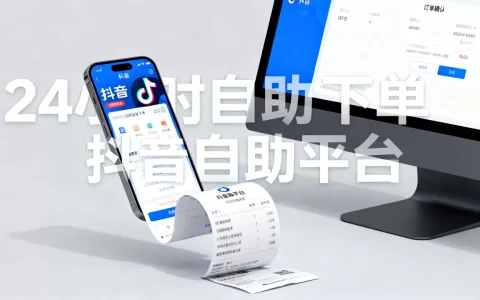 抖音自助业务网24小时自助下单商城靠谱吗，抖音自助平台哪个好