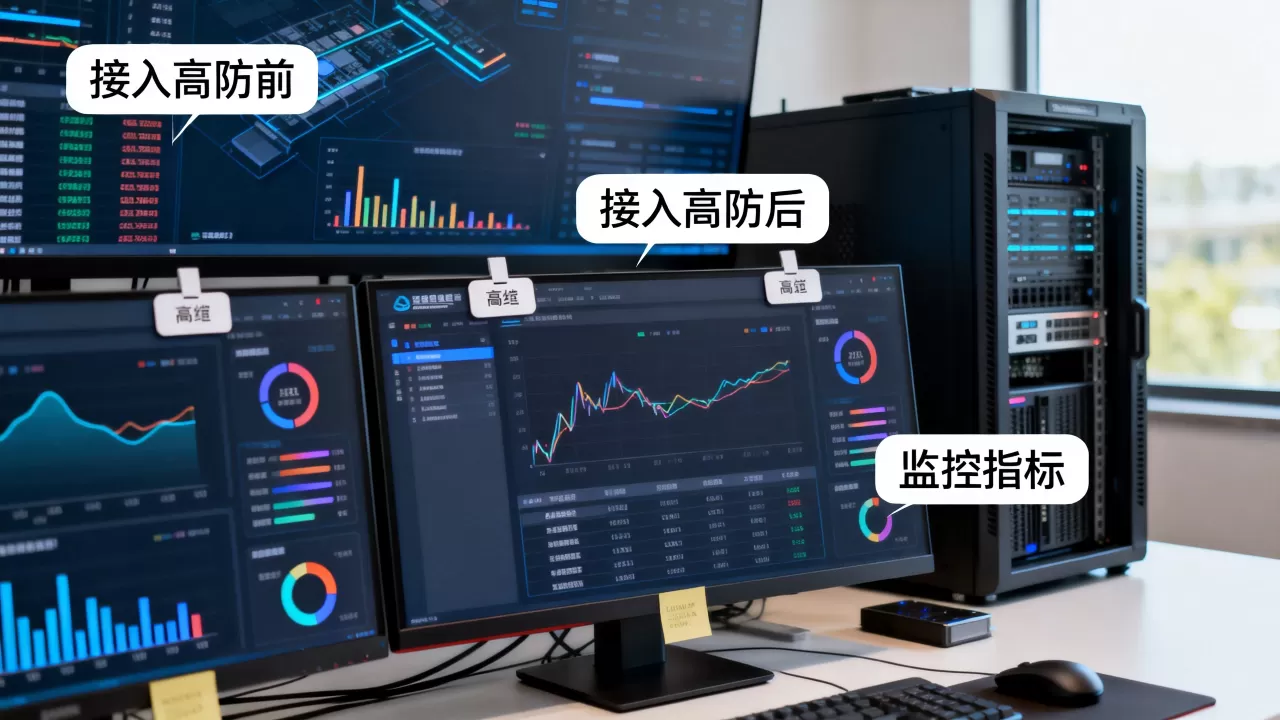 接入高防前后运维监控视角要改哪些,怎么办? 接入高防前后运维监控视角要改哪些,怎么办?