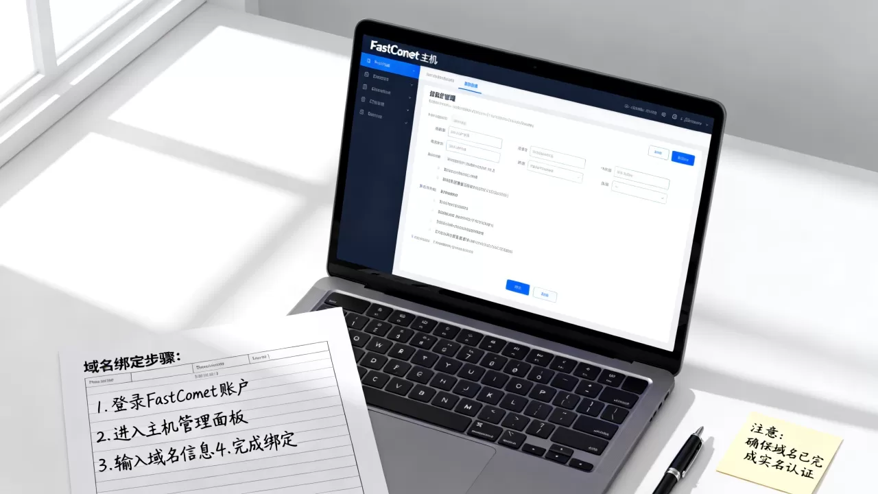 FastComet如何绑定域名,网站域名怎么绑定主机 FastComet如何绑定域名,网站域名怎么绑定主机