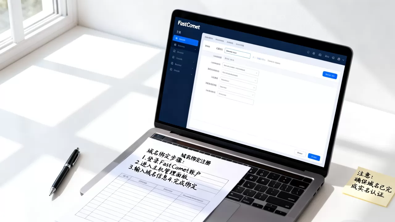 FastComet如何绑定域名,网站域名怎么绑定主机 FastComet如何绑定域名,网站域名怎么绑定主机