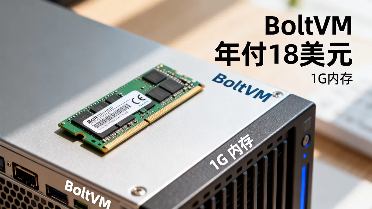 BoltVM年付18美元1G内存值得买吗,性能怎么样? BoltVM年付18美元1G内存值得买吗,性能怎么样?