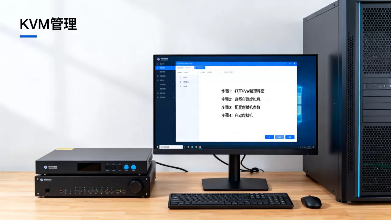KVM怎么开启虚拟机,创建虚拟机有哪些步骤 KVM怎么开启虚拟机,创建虚拟机有哪些步骤