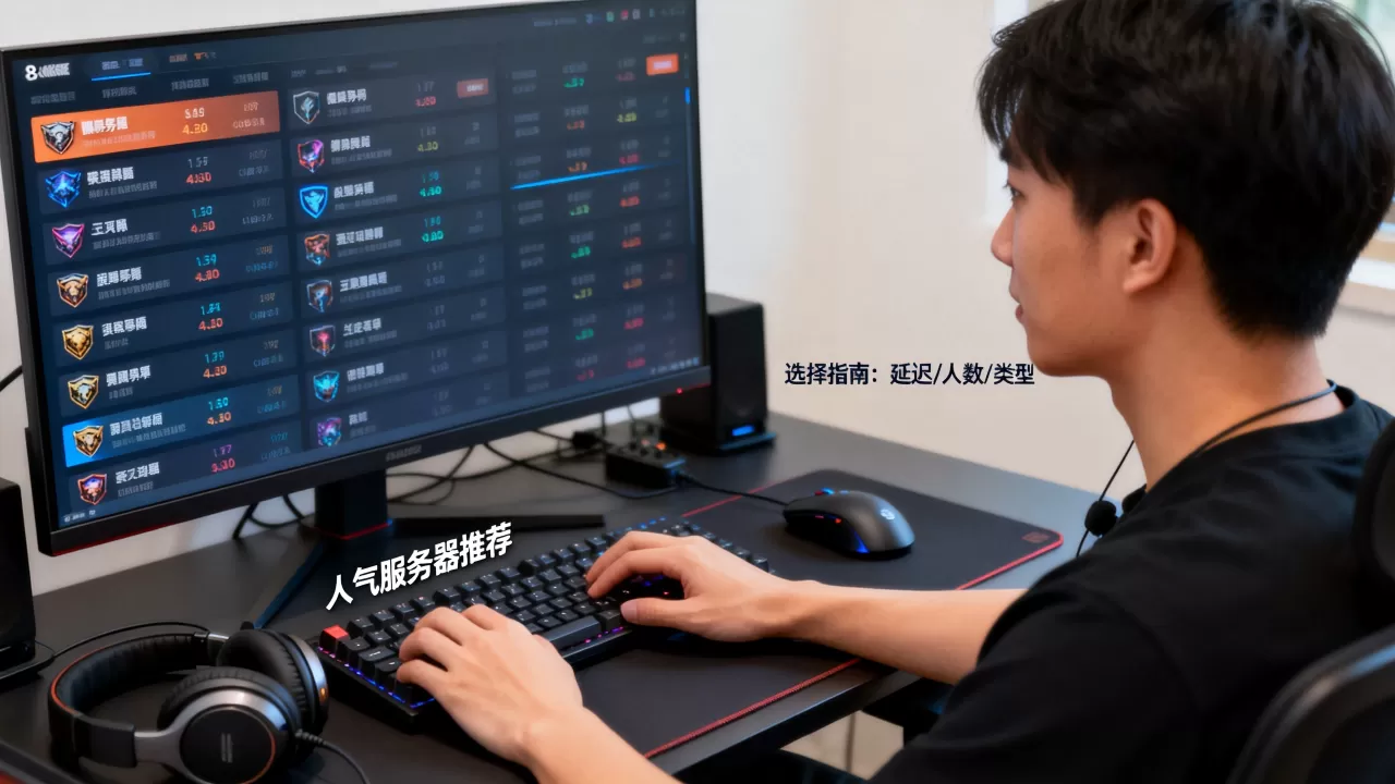 主播玩的哪些服务器人气最高,怎么选择呢? 主播玩的哪些服务器人气最高,怎么选择呢?