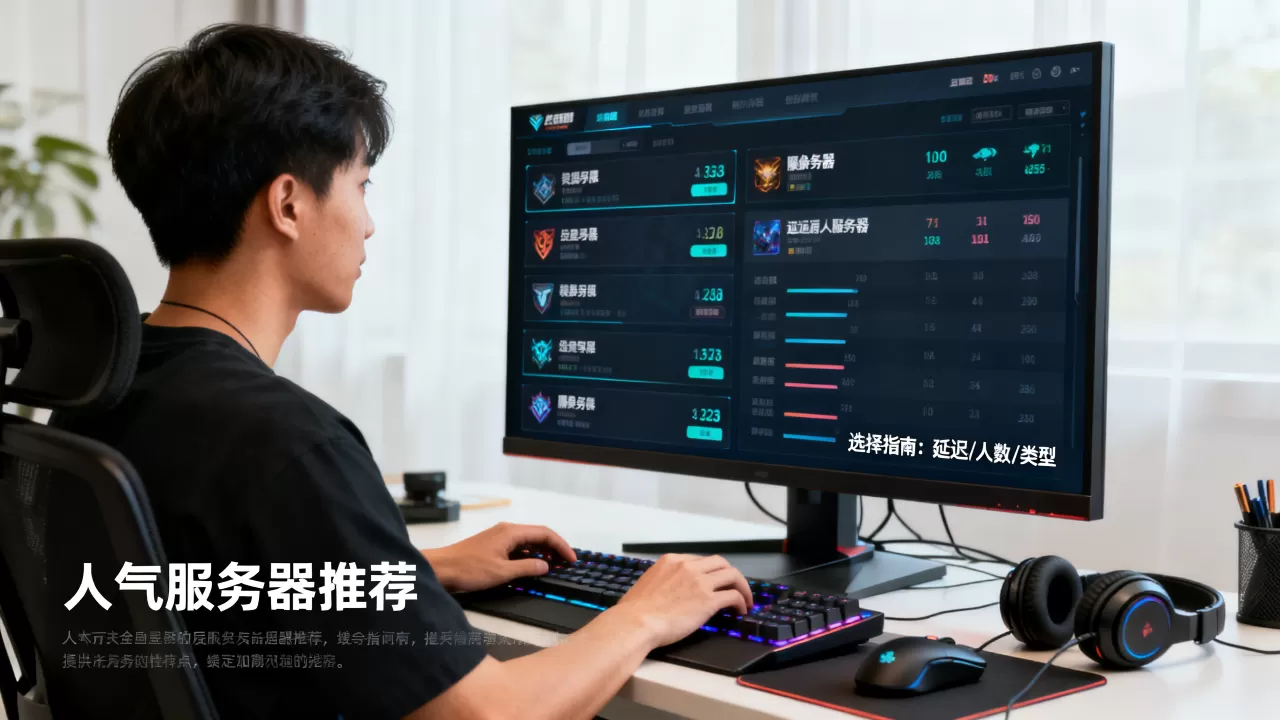 主播玩的哪些服务器人气最高,怎么选择呢? 主播玩的哪些服务器人气最高,怎么选择呢?