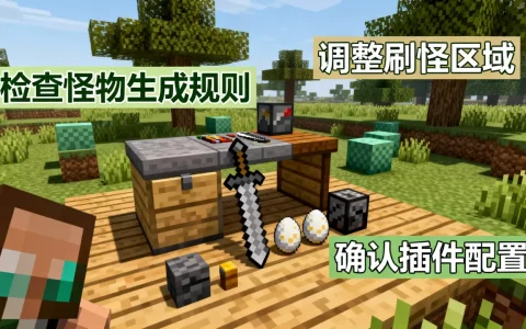 我的世界服务器rpg不刷怪怎么办，怎么解决？