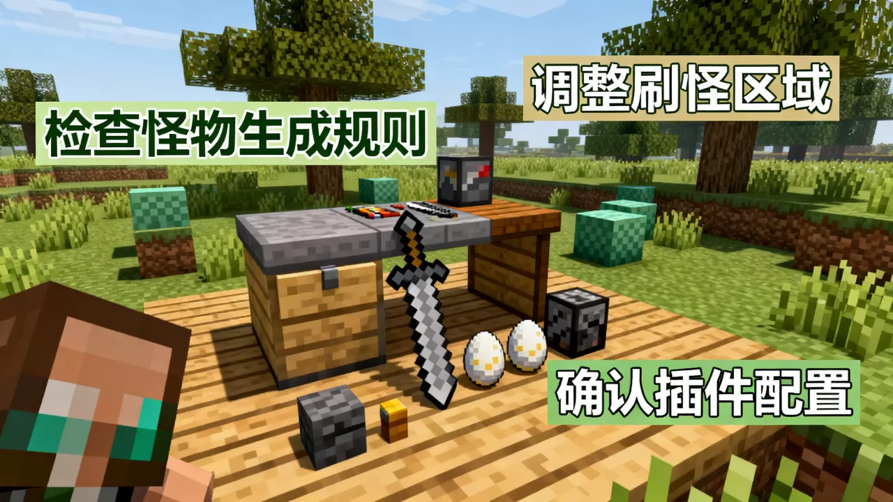 我的世界服务器rpg不刷怪怎么办,怎么解决? 我的世界服务器rpg不刷怪怎么办,怎么解决?