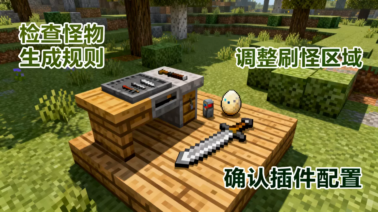 我的世界服务器rpg不刷怪怎么办,怎么解决? 我的世界服务器rpg不刷怪怎么办,怎么解决?