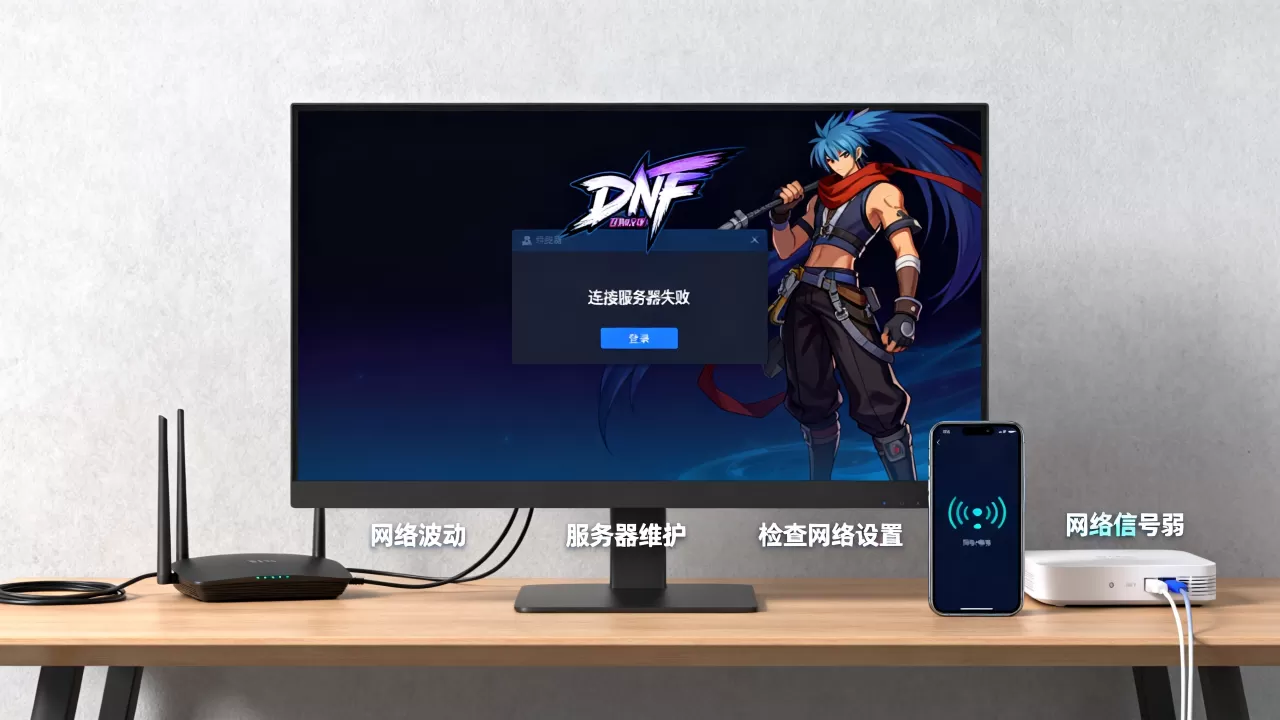 DNF连接不上服务器怎么办,无法进入游戏什么原因? DNF连接不上服务器怎么办,无法进入游戏什么原因?