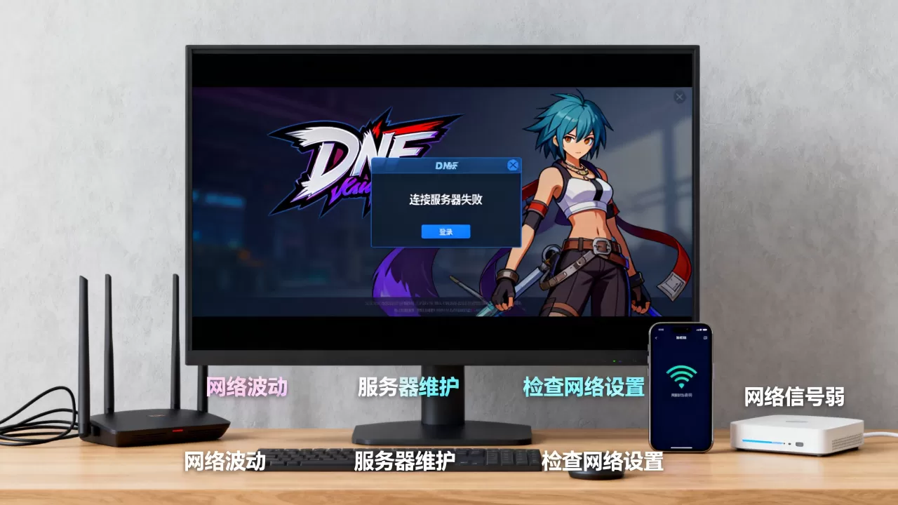 DNF连接不上服务器怎么办,无法进入游戏什么原因? DNF连接不上服务器怎么办,无法进入游戏什么原因?