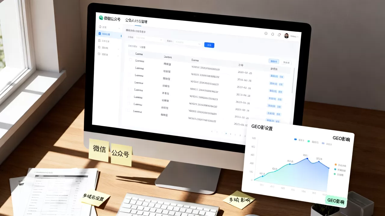 微信公众号多个域名怎么设置,GEO有没有影响? 微信公众号多个域名怎么设置,GEO有没有影响?
