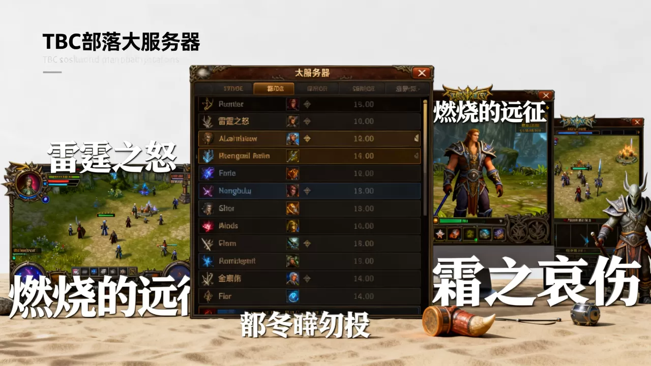 TBC部落大服务器有哪些?,哪个服务器最火爆。 TBC部落大服务器有哪些?,哪个服务器最火爆。