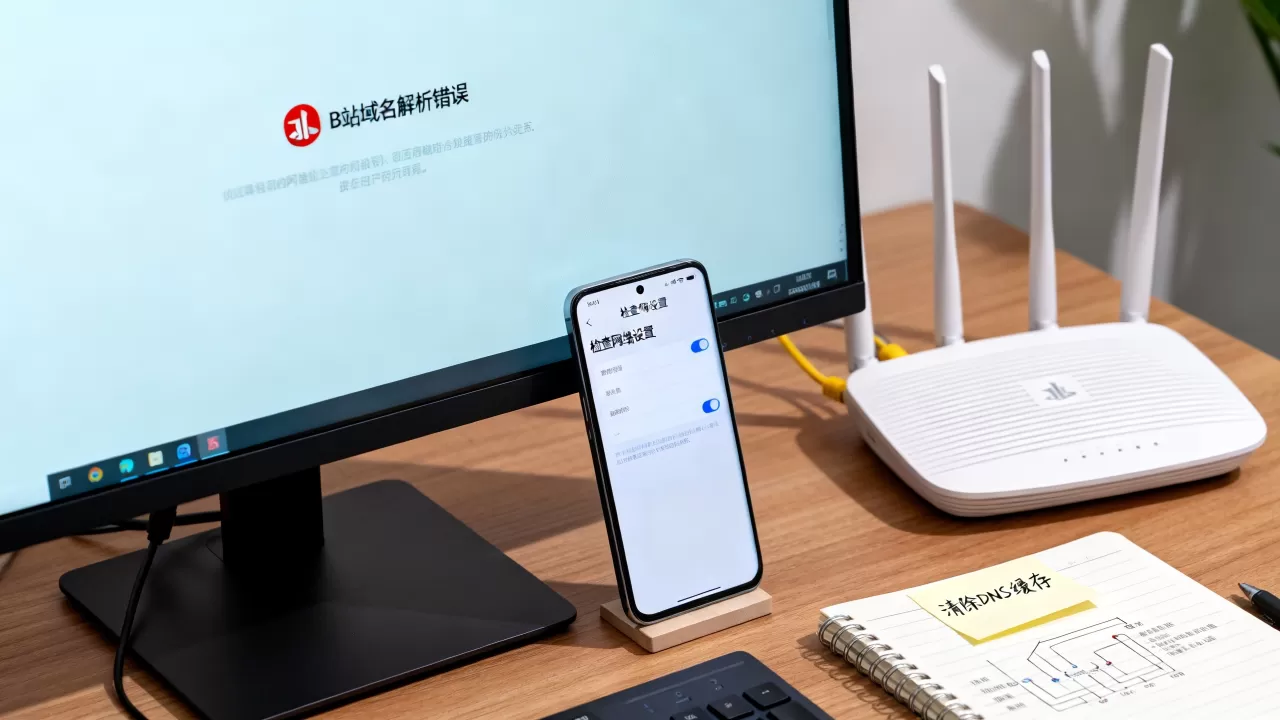 B站域名解析错误是什么原因,B站打不开怎么解决? B站域名解析错误是什么原因,B站打不开怎么解决?
