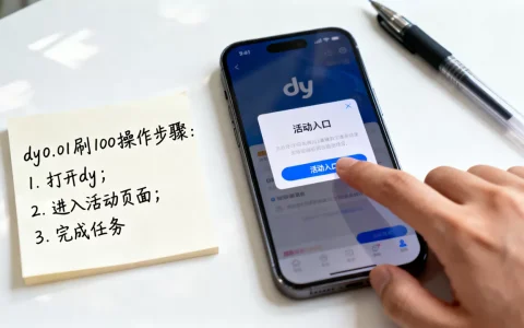 dy0.01刷100是真的吗，怎么操作？