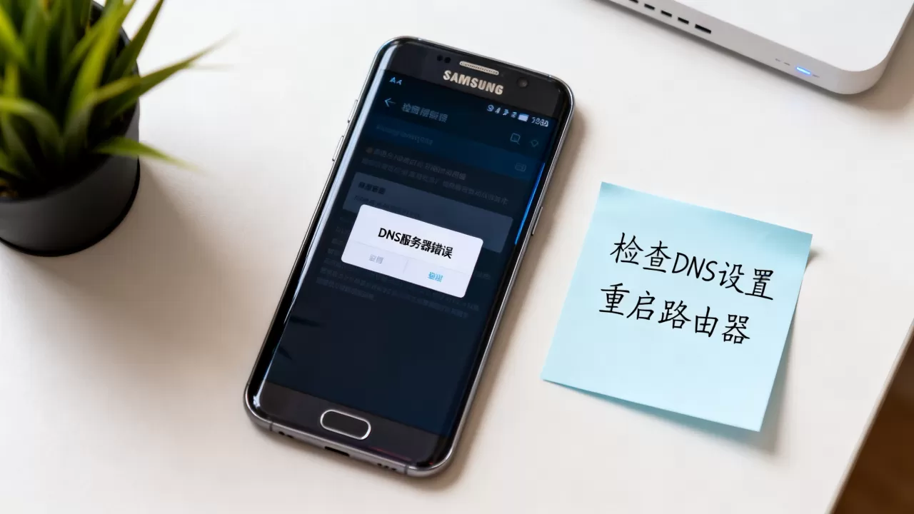 三星手机DNS服务器错误怎么办,网络连不上是什么原因? 三星手机DNS服务器错误怎么办,网络连不上是什么原因?