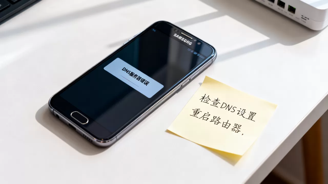 三星手机DNS服务器错误怎么办,网络连不上是什么原因? 三星手机DNS服务器错误怎么办,网络连不上是什么原因?