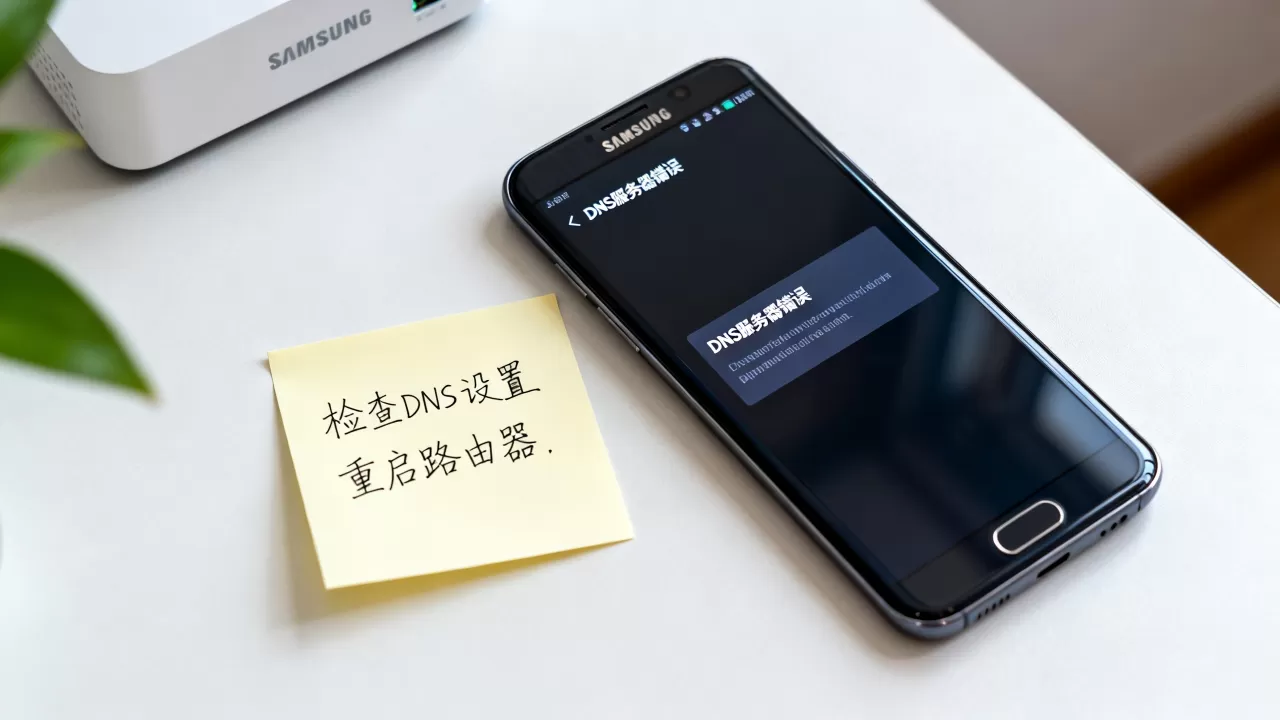 三星手机DNS服务器错误怎么办,网络连不上是什么原因? 三星手机DNS服务器错误怎么办,网络连不上是什么原因?