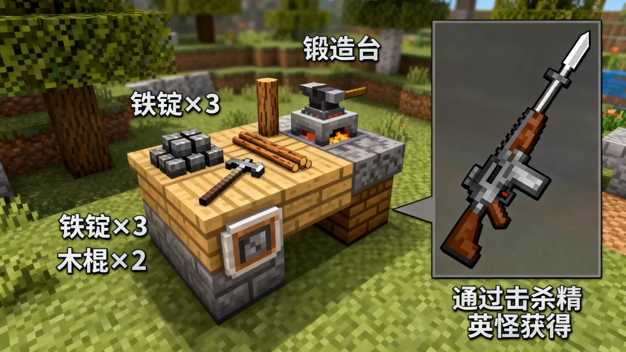 我的世界RPG服务器武器怎么做,我的世界rpg武器怎么获得 我的世界RPG服务器武器怎么做,我的世界rpg武器怎么获得