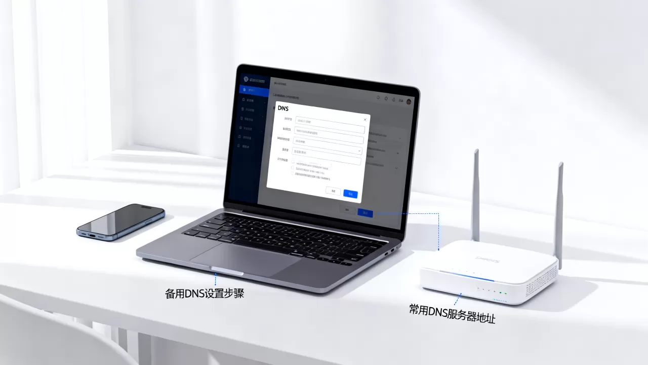 备用DNS域名是什么,怎么正确设置和修改? 备用DNS域名是什么,怎么正确设置和修改?