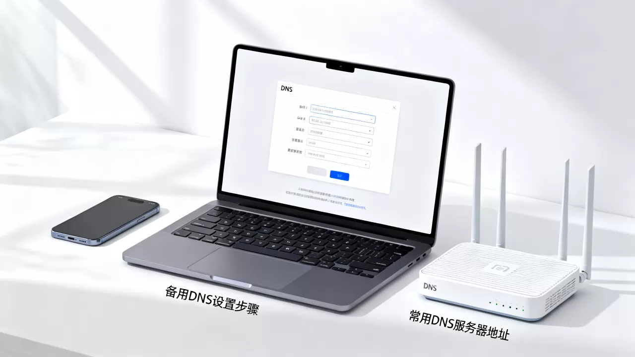 备用DNS域名是什么,怎么正确设置和修改? 备用DNS域名是什么,怎么正确设置和修改?