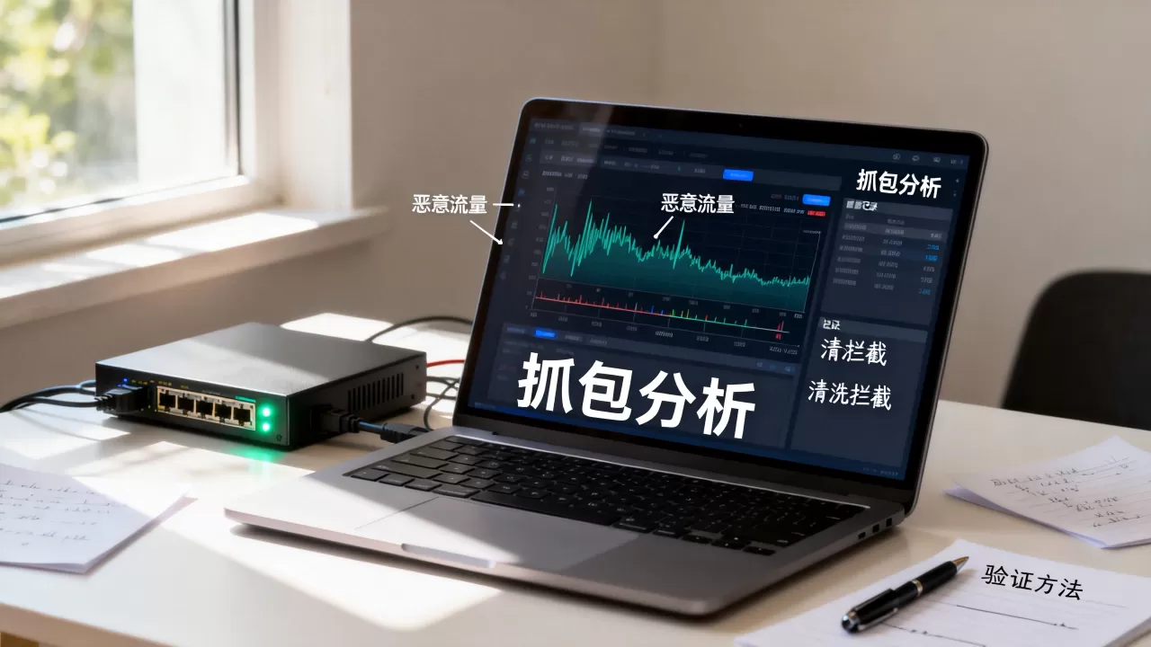 怎样用抓包确认恶意流量已清洗拦截?,验证方法是什么 怎样用抓包确认恶意流量已清洗拦截?,验证方法是什么