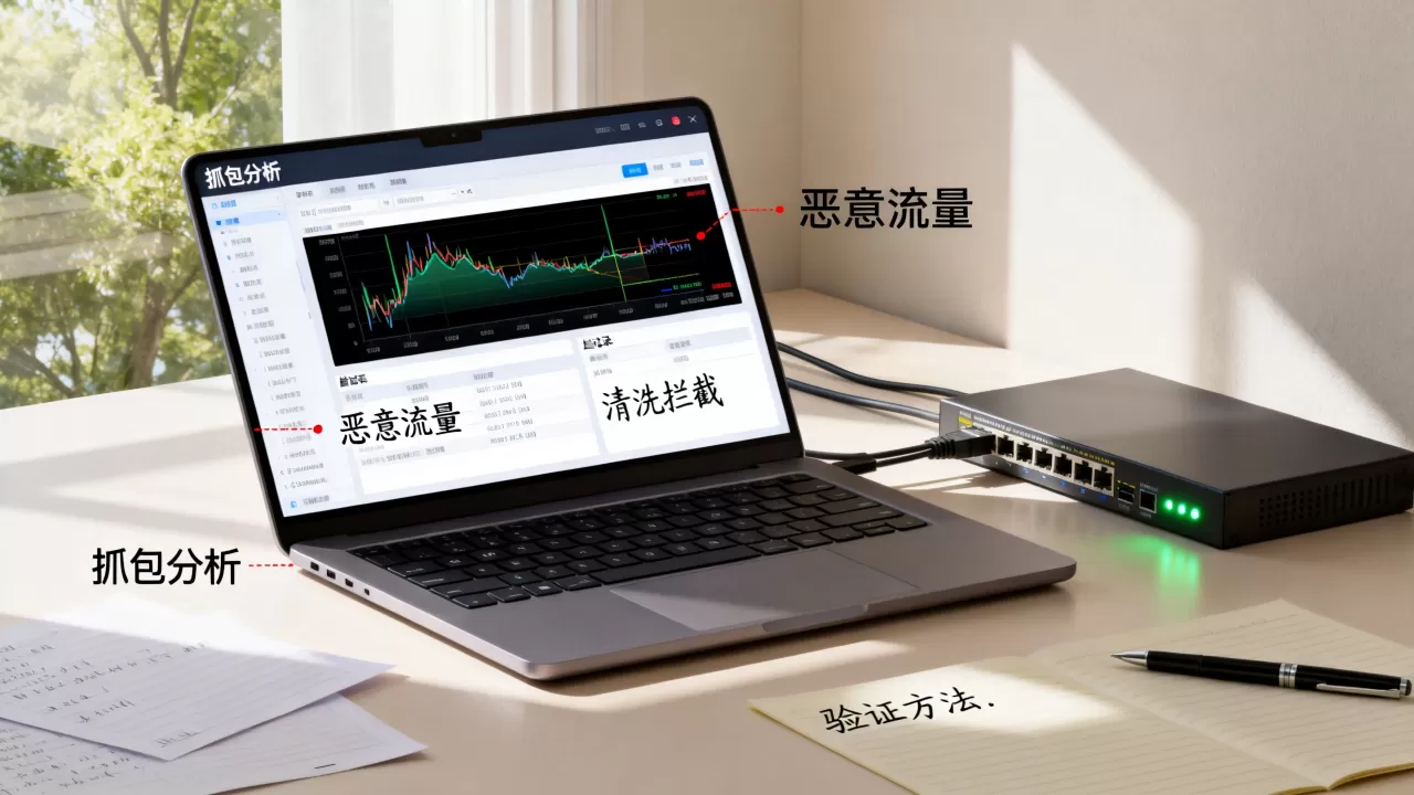 怎样用抓包确认恶意流量已清洗拦截?,验证方法是什么 怎样用抓包确认恶意流量已清洗拦截?,验证方法是什么
