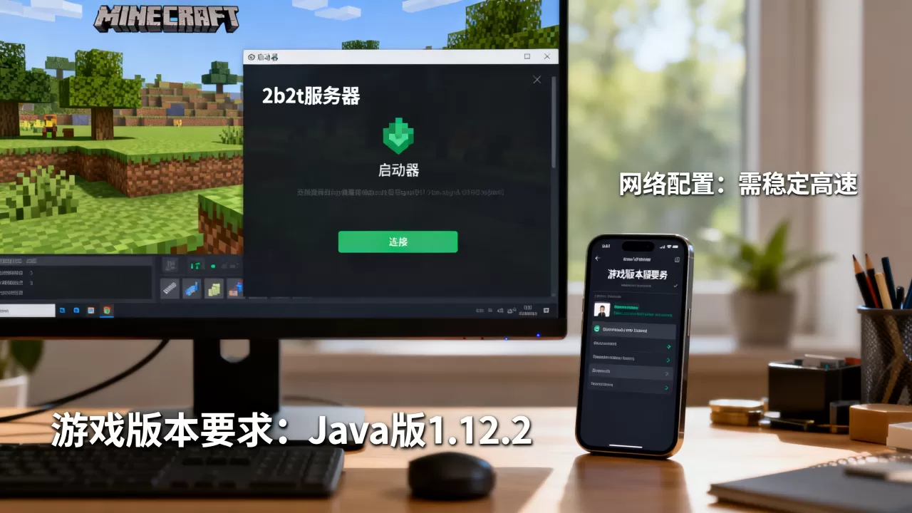 我的世界如何加入2b2t服务器,需要什么条件? 我的世界如何加入2b2t服务器,需要什么条件?