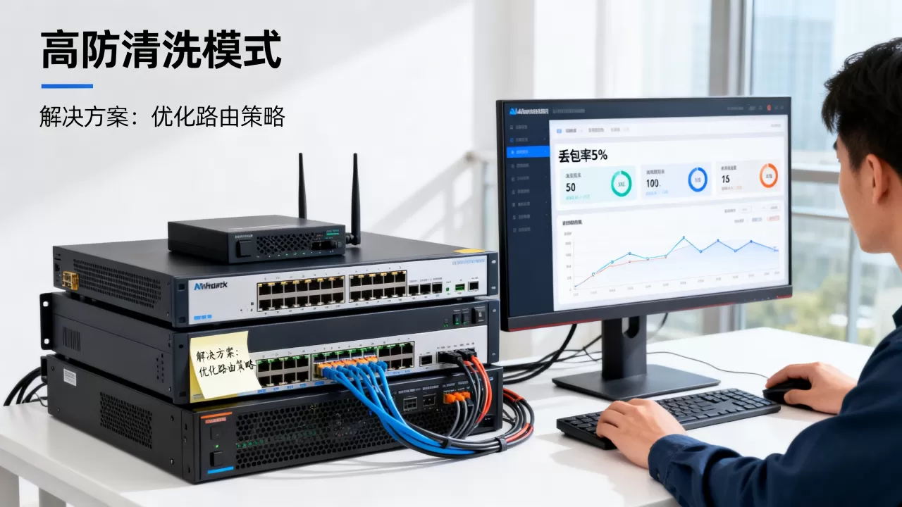 高防切到清洗模式真的会丢包吗,高防清洗丢包怎么解决? 高防切到清洗模式真的会丢包吗,高防清洗丢包怎么解决?