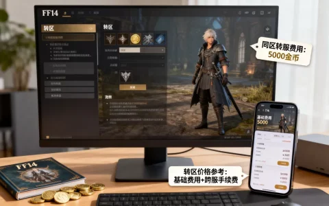 FF14同区转服务器需要花费多少钱，转区价格一般是多少