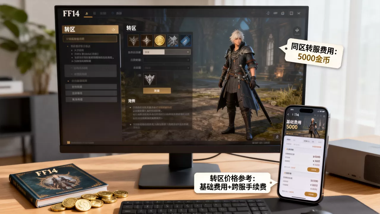 FF14同区转服务器需要花费多少钱,转区价格一般是多少 FF14同区转服务器需要花费多少钱,转区价格一般是多少