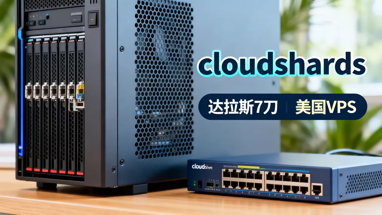 cloudshards达拉斯7刀怎样,美国VPS哪家好? cloudshards达拉斯7刀怎样,美国VPS哪家好?