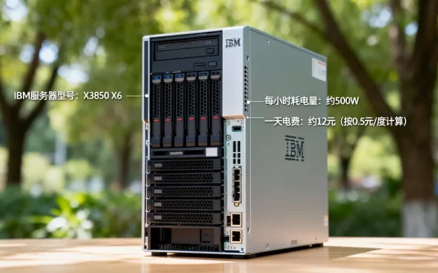IBM服务器每小时耗电到底多少度，服务器一天电费多少钱