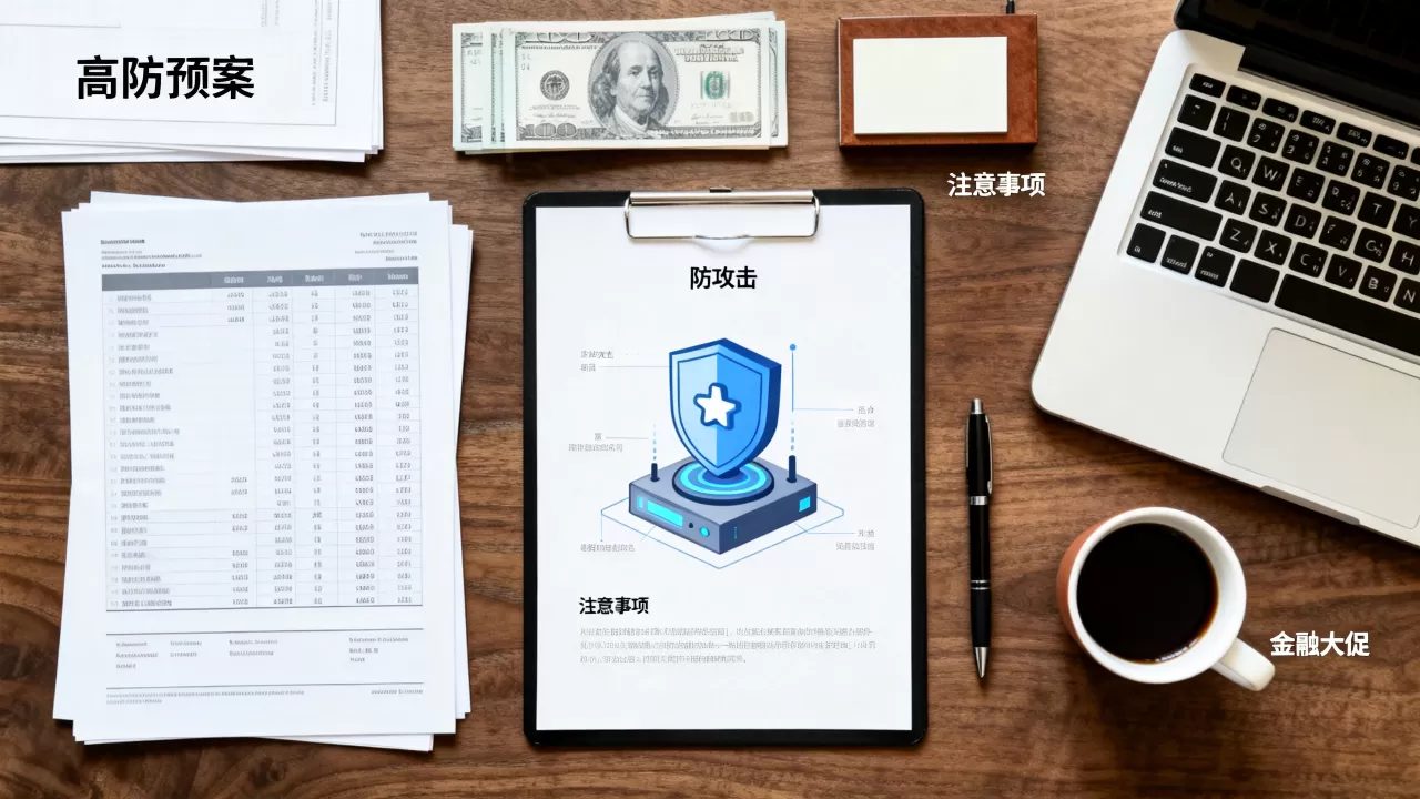 金融大促期间高防预案怎么定?,有哪些注意事项? 金融大促期间高防预案怎么定?,有哪些注意事项?