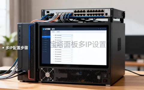 一台服务器10个IP如何配置宝塔面板，宝塔面板多IP怎么设置