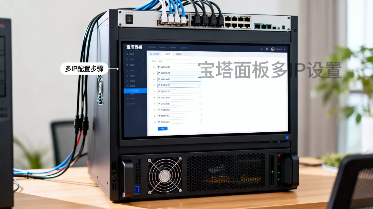 一台服务器10个IP如何配置宝塔面板,宝塔面板多IP怎么设置 一台服务器10个IP如何配置宝塔面板,宝塔面板多IP怎么设置