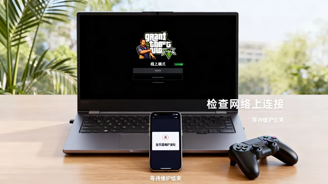 为什么GTA5线上今天服务器突然维护?,线上模式连不上怎么办? 为什么GTA5线上今天服务器突然维护?,线上模式连不上怎么办?