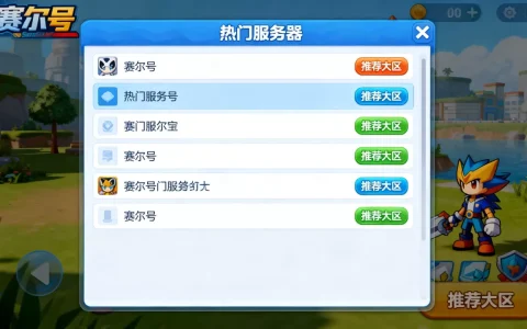 赛尔号有哪些服务器，哪个大区最值得推荐？