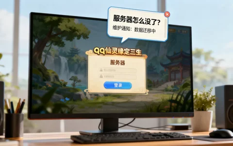 qq仙灵缘定三生服务器怎么没了，怎么回事？