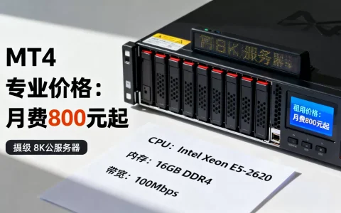 搭建MT4服务器究竟要花多少钱，租用价格及配置清单？