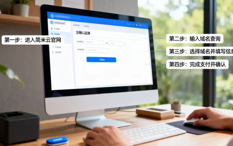 简米云注册域名流程是什么，具体步骤有哪些？