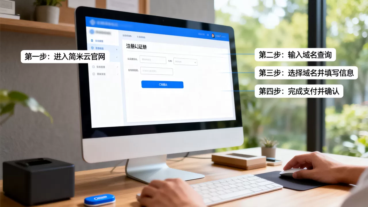 简米云注册域名流程是什么,具体步骤有哪些? 简米云注册域名流程是什么,具体步骤有哪些?