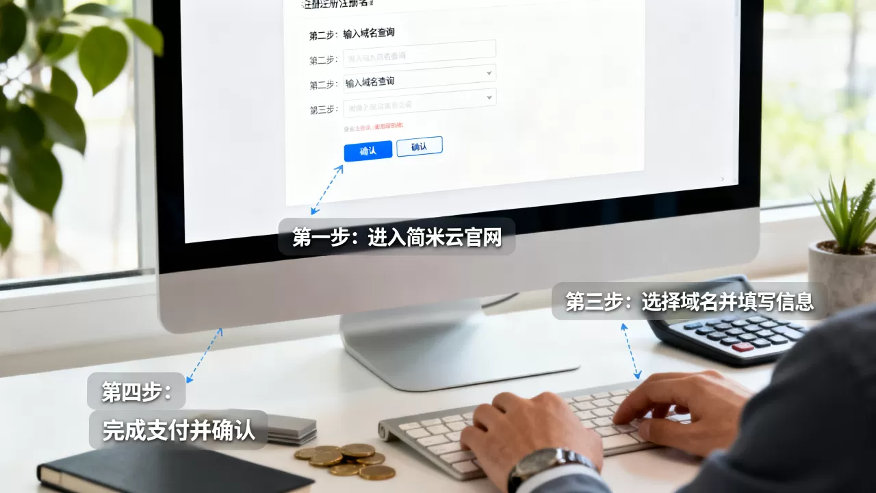 简米云注册域名流程是什么,具体步骤有哪些? 简米云注册域名流程是什么,具体步骤有哪些?