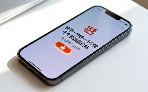 快手一分钱一千个赞是真的吗，怎么买赞不会封号