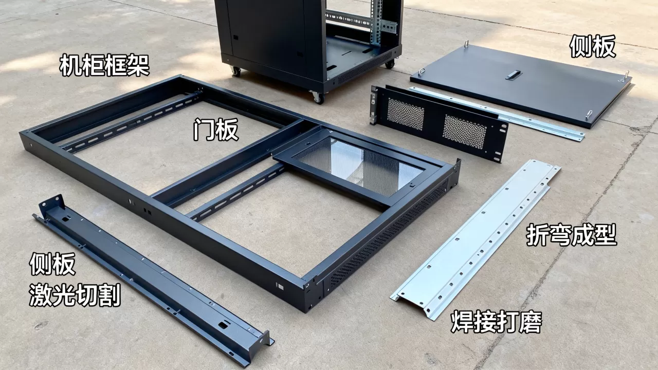 服务器机柜钣金包含哪些部分?,加工工艺有哪些? 服务器机柜钣金包含哪些部分?,加工工艺有哪些?